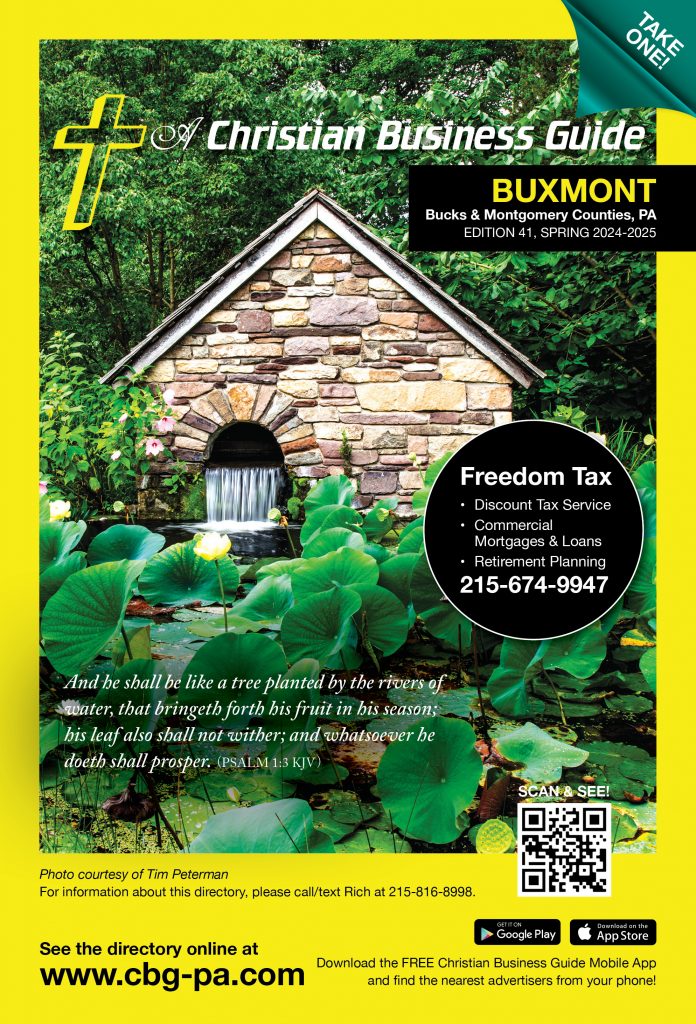 Christian Business Guide - Buxmont Cover 2024